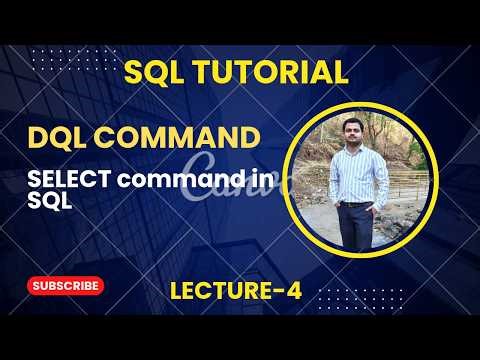 4. DQL command - SELECT Command in SQL