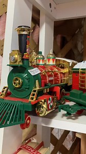 Vtg 1986 New Bright Santa’s Christmas Express Train Great vtg item to decorate a mantel, table or shelf. Enjoy the wonder of Christmas Big Mill Co Antique Mall | YestertreasureShop | Facebook