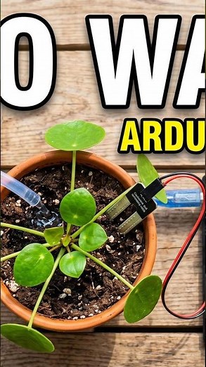 Don't let your plants die! Build this simple Arduino setup #diy #arduino #hacks