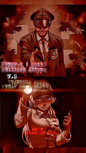 FNAF EDIT | William Afton VS Vanessa A. - My Demons (Slowed) #fivenightsatfreddys #springtrap #fnaf