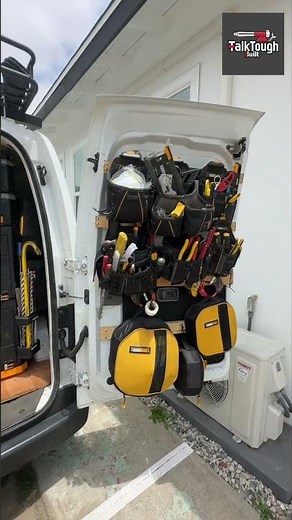 Stacktech Tool Van Setup Completed - Clean and Efficient Layout