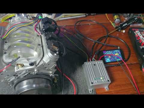 CISON LS V8 Engine with MCU Ignition – Full Run, Cold Start & Sound Test#engine #v8 #power #diy
