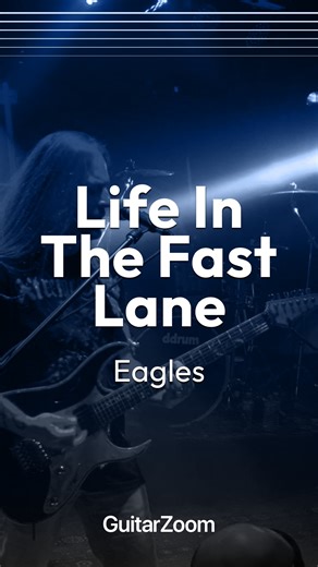 6.8K views · 101 reactions | Learn how to play Life in the Fast Lane by Eagles with Steve Stine in 60s! #guitarzoom #stevestine #guitar #guitarist #guitarplayer #musiclessons #guitarlesson #guitarlessons #Eagles #lifeinthefastlane #eaglesband | GuitarZoom.com | Facebook