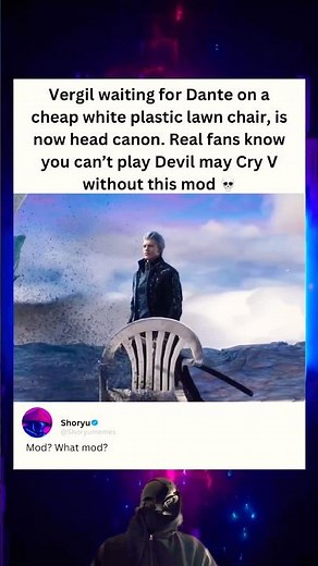 Plastic Chair Vergil Is Canon