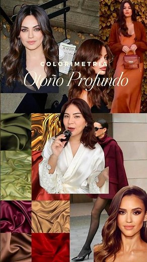 Deep Autumn Colorimetry #colorimetry #coloranalysis #deepautumn