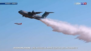 Incendies : l'A400M d'Airbus bientôt en renfort des Canadairs ? Regardez. | TF1 INFO