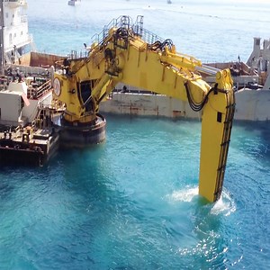 195K views · 1.7K reactions | Extension in the Sea of Monaco - Big Excavator | Magic Device | Facebook