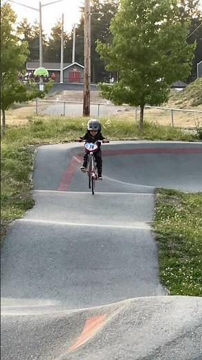 Practicing Pump Track Manuals on Bmx Bike