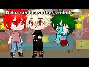 || Deku can hear others Minds?! || OLD || Short || MHA/BNHA ||BkDk|| not og ||