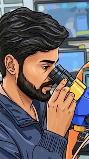 microscope ko setup Karen #sorts #youtube #viral #ai