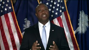 Sen. Tim Scott Delivers GOP Response To Biden Address: Nation "Starving" For More Than Platitudes
