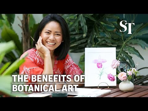 The benefits of botanical art | Beat the stay-home blues