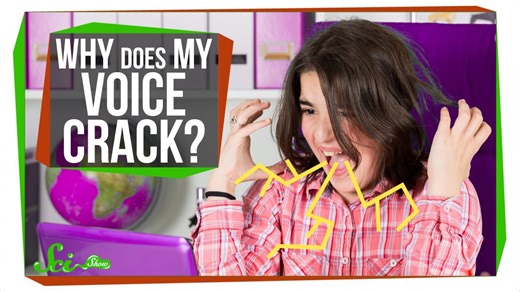 Why does my voice crack?
