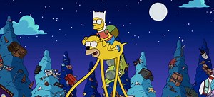 It's 'Adventure Time' In 'The Simpsons' Season 28 Premiere Couch Gag - SlashFilm