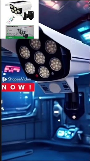 Solar Light Motion Sensor Security Dummy Camera for ₱185. Shop link go my bio