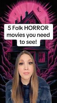 5 Folk HORROR movies you need to watch! 🍿 #whattowatch #folkhorror #horrormovies