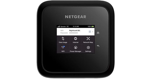 Netgear Nighthawk M6 5G Mobile Hotspot & AX3600 Dual-Band Wi-Fi Router (Unlocked)