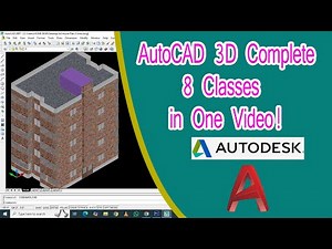 The ABSOLUTE BEST Way to Design 3D Houses in AutoCAD 2007