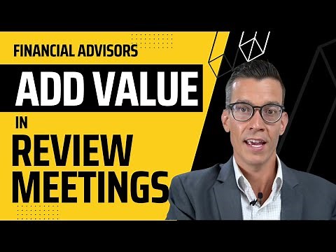 Advisor Client Review Meeting Template To Add Value Every Year - Financial Advisor Tips