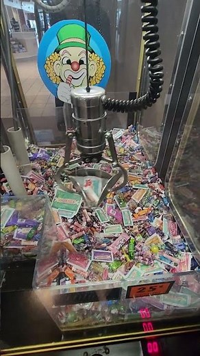 Trying 5 Year Old Candy From Claw Game! #shorts