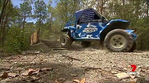 Kids can get behind the wheel on a new ride at Wet'n'Wild on the Gold Coast. www.7News.com.au #7News | 7NEWS Brisbane