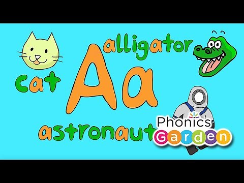 Letter Aa | Simple Singing Phonics | A-Z Letter Sounds | Phonics Garden