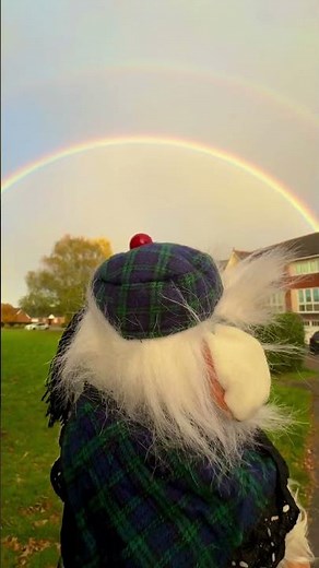Follow the rainbow and you might just find yourself a Womble! 🌈