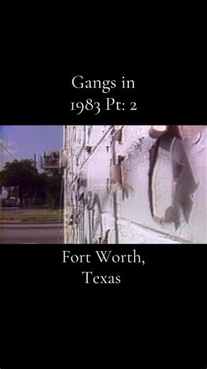 A piece of Fort Worth gang history, throwback to 1983. Don’t condone it, gangs will always be around. We always gone be the Murda !! #fortworth #texas #fyp #History #crime