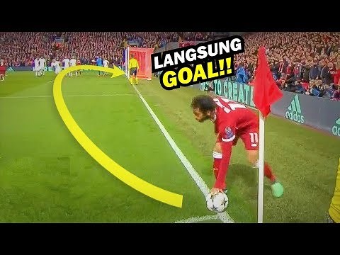 Detik-detik M.Salah membuat Dunia Tercengang Dengan Gol Tendangan Pojoknya.