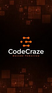 The CodeCraze logo is designed with a modern and futuristic vision ✨, featuring an abstract geometric icon 🔷 that reflects coding, data flow, and digital innovation 💻. A clean, minimal yet powerful identity for a tech-driven brand 🚀. 📌 Abstract icon inspired by coding & technology 💡 📌 Vibrant color contrast for energy & clarity 🎨 📌 Minimal yet futuristic design language 🔮 #graphicdesign #graphicdesigner #graphicdesigncentral #graphicdesigncommunity #graphicdesigners #logo #logodesigner 
