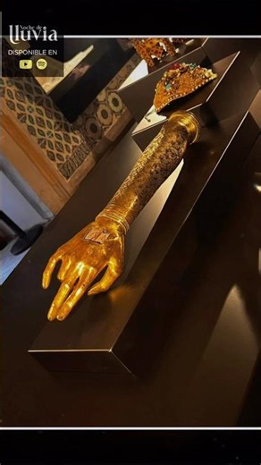 We discovered the relic of Saint John the Baptist's arm 🌧️✨ #stjohn #apocryphalgospels