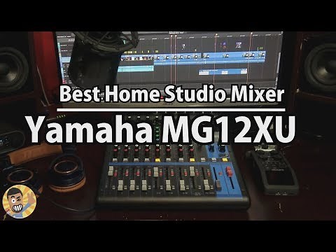 Best Home Studio Mixer / Yamaha Mixer MG12XU Unboxing, Sound Test and Review