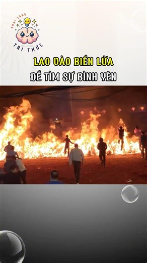 Tại sao họ lao vào biển lửa để tìm sự bình yên? mượn sự "hủy diệt" của lửa để cầu "tái sinh"?