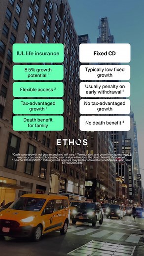 1.5K views | An IUL is more than a life insurance policy. It’s a powerful savings tool you can use while you’re alive. | Ethos | Facebook