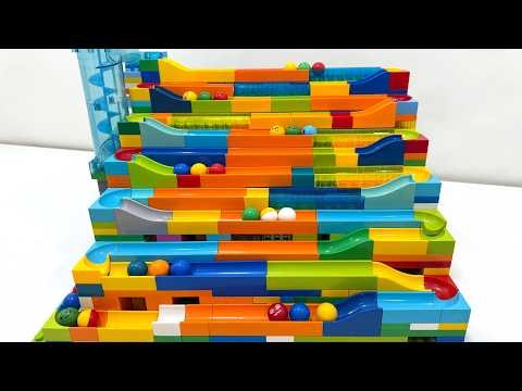 INSANE LEGO Duplo Marble Run 🦕 | Jurassic Dino Track Adventure ASMR Stream