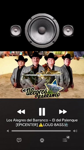 𝐄𝐏𝐈𝐂𝐄𝐍𝐓𝐄𝐑 𝐁𝐀𝐒𝐒 🔊 (@epicenter.bass.addiction)’s video of los alegres del barranco