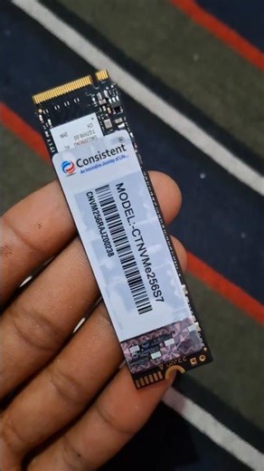 Consistent M.2 NVME 256GB 3D NAND M.2Pcle Gen3 X4 LDPC Advanced S7 MODEL:-CTNVMe256S7