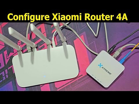 How to setup mi router 4A