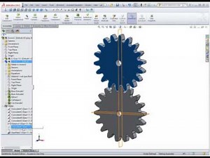 Assembling and Animating Spur Gears