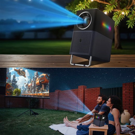TCL A1 Portable Smart Projector Can Project 120″ Image with Dolby Audio, Doubles as Bluetooth Speaker