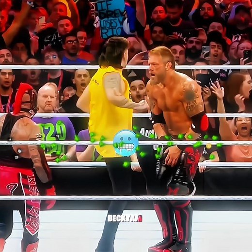 Dominik Betrayal 🥶 Rey Mysterio And Edge 😳 In Front Of Rhea 😂 Edit #wwe #raw #rhea #dominik #shorts