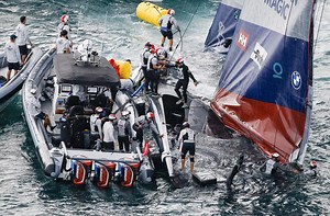 Ten intense moments in the America's Cup - Video