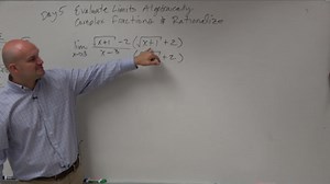 How to rationalize the radical to evaluate a limit