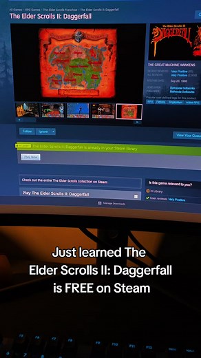 Elder Scrolls II: Daggerfall Now Available for Free