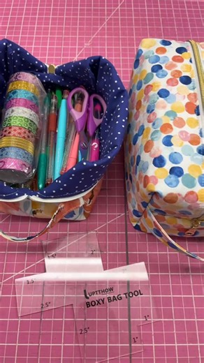 Jennifer | Jordan’s Gems on Instagram: "Get this boxy bag tool set! Paired with my favorite pattern from @allthatsewingcom it helps make the most perfect boxy bags! Drop a comment for the link! #sewing #sewingpattern #sewingtiktok #sewingtutorial #seamstress"
