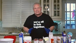Premier Ford showcases his baking talents