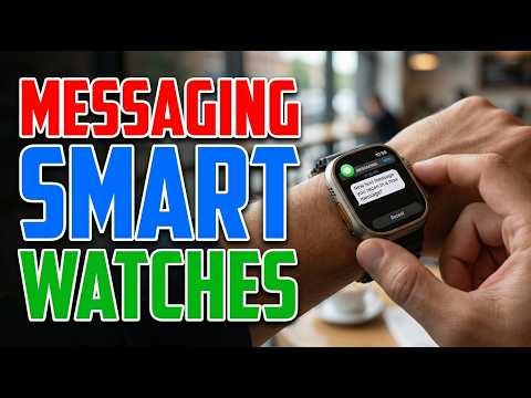 TOP 5 Best Text Messaging Smart Watches 20267