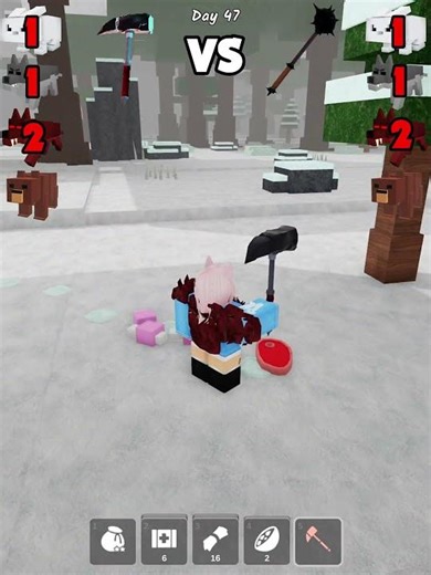 Morningstar VS Hummer⚔ | 99 Nights In The Forest🎄