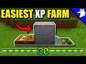 NEW EASIEST XP FARM Minecraft Bedrock 26.52/1.21+!
