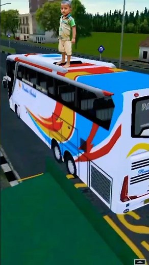 Bus simulator Gadi game Mobail bus simulator gameplay On road bus drive city